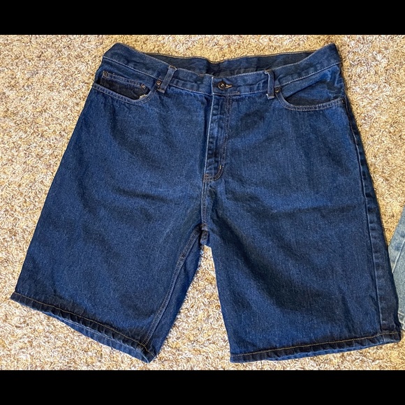 Two Pair Men’s Jean Shorts - Picture 7 of 8